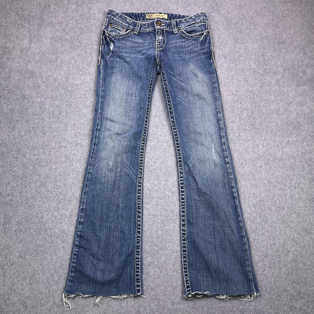 Buckle BKE Stella‎ Bootcut Jeans Womens 27x33.5 (Fit 29x31) Blue Denim